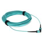 Picture of 35m MPO/UPC to MPO/UPC Aqua OM4 OFNP (Plenum-Rated) 12-Strand Fiber Patch Cable