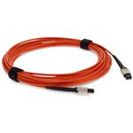 Picture of 5m MPO/UPC to MPO/UPC Orange OM1 OFNR (Riser-Rated) 12-Strand Fiber Patch Cable