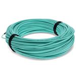 Picture of 60m MPO/UPC to MPO/UPC Aqua OM4 OFNR (Riser-Rated) 12-Strand Fiber Patch Cable
