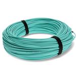 Picture of 60m MPO/UPC to MPO/UPC Aqua OM4 OFNR (Riser-Rated) 12-Strand Fiber Patch Cable