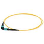 Picture of 6m MPO/UPC to MPO/UPC Yellow OM4 OFNR (Riser-Rated) 12-Strand Fiber Patch Cable