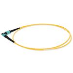 Picture of 6m MPO/UPC to MPO/UPC Yellow OM4 OFNR (Riser-Rated) 12-Strand Fiber Patch Cable