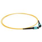 Picture of 6m MPO/UPC to MPO/UPC Yellow OM4 OFNR (Riser-Rated) 12-Strand Fiber Patch Cable
