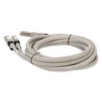 Picture of Arista Networks® C-O800-2Q400-1M Compatible TAA 800GBase-CU OSFP to 2xQSFP112 Direct Attach Cable (Passive Twinax, 1m)