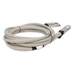 Picture of Arista Networks® C-O800-2Q400-1M Compatible TAA 800GBase-CU OSFP to 2xQSFP112 Direct Attach Cable (Passive Twinax, 1m)