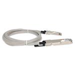 Picture of Arista Networks® to MSA Compatible TAA 400GBase-CU OSFP to QSFP-DD Direct Attach Cable (Passive Twinax, 1.5m)