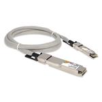 Picture of Arista Networks® to MSA Compatible TAA 400GBase-CU OSFP to QSFP-DD Direct Attach Cable (Passive Twinax, 1.5m)