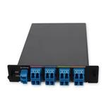 Picture of 8 Channel O-Band 1W LGX WDM MUX and DEMUX (Duplex) CARTRIDGE, 1295.56nm-1311.43nm, with LC/UPC Adapters