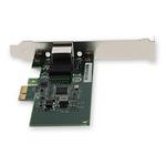 Picture of 10/100/1000Mbs Single RJ-45 Port 100m PCIe 2.0 x1 Network Interface Card