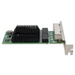 Picture of 10/100/1000Mbs Quad RJ-45 Port 100m PCIe 2.0 x4 Network Interface Card Broadcom 5719 Chipset