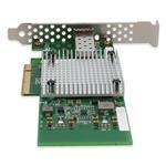 Picture of 10Gbs Single Open SFP+ Port PCIe 2.0 x8 Network Interface Card w/10GBase-SR SFP+ Transceiver