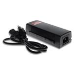 Picture of 30W 10/100/1000M POE Injector with plastic shell (10/100/1000Base-T, 30W,1/2(+),3/6(-))
