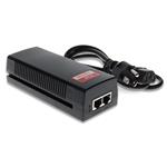 Picture of 30W 10/100/1000M POE Injector with plastic shell (10/100/1000Base-T, 30W,1/2(+),3/6(-))