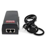 Picture of 30W 10/100/1000M POE Injector with plastic shell (10/100/1000Base-T, 30W,1/2(+),3/6(-))