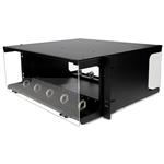 Picture of 19-inch Patch Panel 4U Chassis with 12 Open LGX Cassette Bays