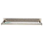 Picture of 19-inch 1U Shielded CAT6A 48-Port Straight Patch Panel with Removable tool-less Keystone Sections