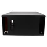 Picture of 19-inch Slide-Out Vertical-Mount Patch Panel 4U Chassis with 12 Open Cassette Bays and Cable Management