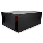 Picture of 19-inch Slide-Out Vertical-Mount Patch Panel 4U Chassis with 12 Open Cassette Bays and Cable Management