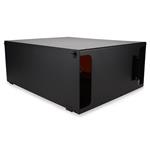 Picture of 19-inch Slide-Out Vertical-Mount Patch Panel 4U Chassis with 12 Open Cassette Bays and Cable Management