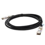 Picture of Alcatel-Lucent Nokia® QSFP-100G-C1M to Mellanox® MCP1600-C001 Compatible TAA Compliant 100GBase-CU QSFP28 to QSFP28 Direct Attach Cable (Passive Twinax, 1m)