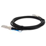 Picture of Alcatel-Lucent Nokia® QSFP-100G-C1M to Mellanox® MCP1600-C001 Compatible TAA Compliant 100GBase-CU QSFP28 to QSFP28 Direct Attach Cable (Passive Twinax, 1m)