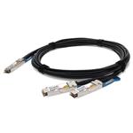 Picture of Arista Networks® CAB-Q-Q-100G-2-5M to Mellanox® MCP1600-C02A Compatible TAA 100GBase-CU QSFP28 to 2xQSFP28 Direct Attach Cable (Passive Twinax, 2.5m)