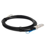 Picture of Arista Networks® CAB-Q-Q-100G-5M to Palo Alto Networks® PAN-QSFP28-DAC-5M Compatible TAA 100GBase-CU QSFP28 to QSFP28 Direct Attach Cable (Passive Twinax, 5m)