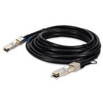 Picture of Cisco® (Blue Tab) to Arista Networks® (Black Tab) Compatible TAA 100GBase-CU QSFP28 to QSFP28 Direct Attach Cable (Passive Twinax, 1m)