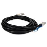 Picture of Cisco® (Blue Tab) to Arista Networks® (Black Tab) Compatible TAA 100GBase-CU QSFP28 to QSFP28 Direct Attach Cable (Passive Twinax, 1m)