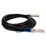 Picture of Cisco® (Blue Tab) to Arista Networks® (Black Tab) Compatible TAA 100GBase-CU QSFP28 to QSFP28 Direct Attach Cable (Passive Twinax, 1m)