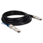 Picture of Cisco® (Blue Tab) to Arista Networks® (Black Tab) Compatible TAA 100GBase-CU QSFP28 to QSFP28 Direct Attach Cable (Passive Twinax, 1m)
