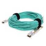 Picture of Cisco® to Alcatel-Lucent Nokia® Compatible TAA Compliant 100GBase-AOC QSFP28 to QSFP28 Active Optical Cable (850nm, MMF, 35m)