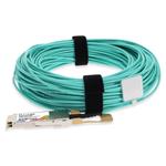 Picture of Cisco® to Alcatel-Lucent Nokia® Compatible TAA Compliant 100GBase-AOC QSFP28 to QSFP28 Active Optical Cable (850nm, MMF, 35m)