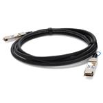 Picture of Cisco® QSFP-100G-CU3M to Arista Networks® CAB-Q-Q-100G-3M Compatible TAA Compliant 100GBase-CU QSFP28 to QSFP28 Direct Attach Cable (Passive Twinax, 3m)