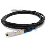 Picture of Cisco® QSFP-100G-CU3M to Arista Networks® CAB-Q-Q-100G-3M Compatible TAA Compliant 100GBase-CU QSFP28 to QSFP28 Direct Attach Cable (Passive Twinax, 3m)