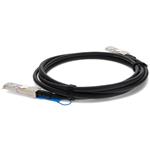 Picture of Cisco® QSFP-100G-CU3M to Arista Networks® CAB-Q-Q-100G-3M Compatible TAA Compliant 100GBase-CU QSFP28 to QSFP28 Direct Attach Cable (Passive Twinax, 3m)