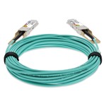 Picture of Cisco® QSFP-100G-AOC15M to F5 Networks® Compatible TAA 100GBase-AOC QSFP28 Active Optical Cable (850nm, MMF, 15m)