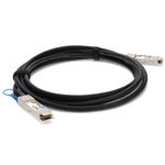 Picture of Cisco® QSFP-100G-CU3M to HP® JL307A Compatible TAA 100GBase-CU QSFP28 to QSFP28 Direct Attach Cable (Passive Twinax, 3m)