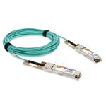 Picture of Dell® to Extreme Networks® Compatible TAA 100GBase-AOC QSFP28 Active Optical Cable (850nm, MMF, 3m)
