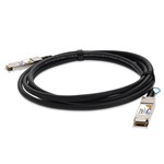 Picture of HP® JL307A to Arista Networks® CAB-Q-Q-100G-3M Compatible TAA 100GBase-CU QSFP28 Direct Attach Cable (Passive Twinax, 3m)