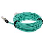 Picture of Arista Networks® to Mellanox® Compatible TAA 400GBase-AOC QSFP-DD 400G to 4xQSFP56 100G PAM-4 Active Optical Cable (850nm, MMF, 5m)