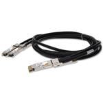 Picture of Cisco® QDD-400G-CU1-5M to Mellanox® MCP7H60-W001AR30 Compatible TAA 400GBase-CU QSFP-DD 400G to 2xQSFP56 200G PAM-4 Direct Attach Cable (Passive Twinax, 1m)