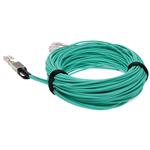 Picture of Juniper Networks® to Mellanox® Compatible TAA 400GBase-AOC QSFP-DD 400G to 4xQSFP56 100G PAM-4 Active Optical Cable (850nm, MMF, 3m)