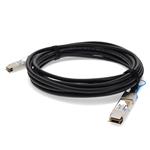 Picture of Brocade® (Formerly) 40G-QSFP-QSFP-C-0301 to Multiple OEM Compatible TAA Compliant 40GBase-CU QSFP+ to QSFP+ Direct Attach Cable (Active Twinax, 3m)