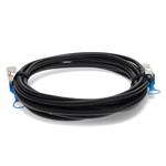 Picture of Brocade® (Formerly) 40G-QSFP-QSFP-C-0301 to Multiple OEM Compatible TAA Compliant 40GBase-CU QSFP+ to QSFP+ Direct Attach Cable (Active Twinax, 3m)