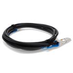 Picture of Brocade® (Formerly) 40G-QSFP-QSFP-C-0301 to Multiple OEM Compatible TAA Compliant 40GBase-CU QSFP+ to QSFP+ Direct Attach Cable (Active Twinax, 3m)