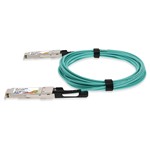 Picture of Cisco® QSFP-H40G-AOC10M to Fortinet® Compatible TAA 40GBase-AOC QSFP+ to QSFP+ Direct Attach Cable (850nm, MMF, 10M)