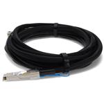 Picture of Cisco® QSFP-4SFP10G-CU5M to IBM® 90Y9433 Compatible TAA Compliant 40GBase-CU QSFP+ to 4xSFP+ Direct Attach Cable (Passive Twinax, 5m)