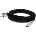 Picture of Palo Alto Networks® PAN-QSFP-DAC-3M to Cisco® SFP-H10GB-CU3M Compatible TAA Compliant 40GBase-CU QSFP+ to 4xSFP+ Direct Attach Cable (Passive Twinax, 3m)