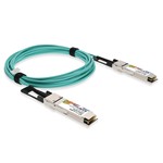 Picture of Extreme Networks® 10315 to Aruba Networks® Compatible TAA 40GBase-AOC QSFP+ to QSFP+ Active Optical Cable (850nm, MMF, 10m)